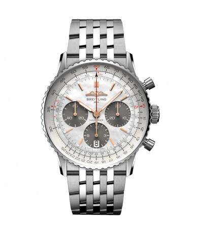 Review 2023 Breitling Navitimer B01 Chronograph 41 Replica Watch AB0139211A1A1 - Click Image to Close